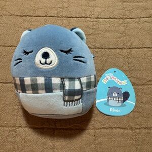 Squishmallows Cozy Blue River Plush